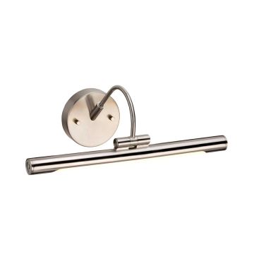 1 Light Small LED Picture Light - Brushed Nickel