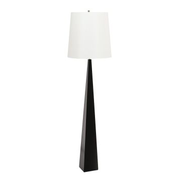 1 Light Floor Lamp - Black - Black