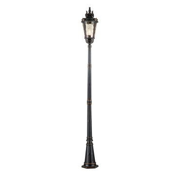 1 Light Large Lamp Post - Weathered Bronze