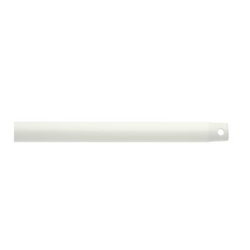 Ceiling Fan Downrod - 30cm - Satin White Painted