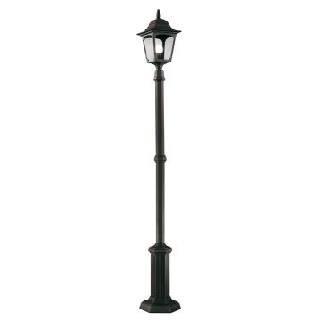 1 Light Lamp Post - Textured Black