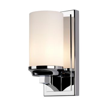 1 Light Small Wall Light - Polished Chrome