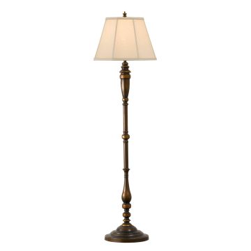 1 Light Floor Lamp - Light Bronze