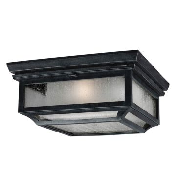 2 Light Flush - Dark Weathered Zinc