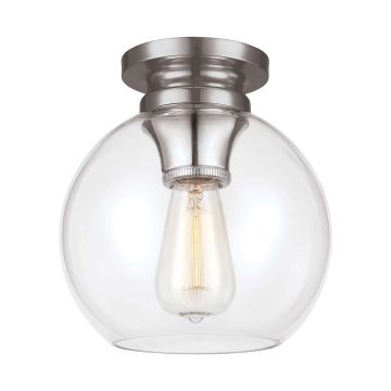 1 Light Flush - Polished Nickel