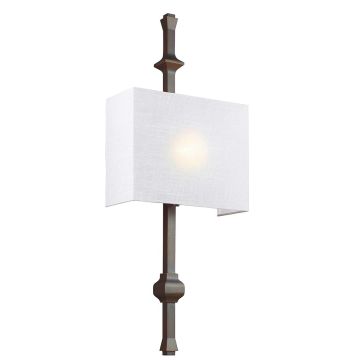 1 Light Wall Light - Antique Bronze