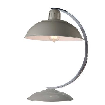 1 Light Desk Lamp - Grey