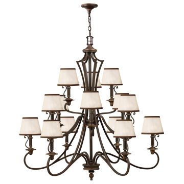 15 Light Chandelier - Oil Rubbed Bronze