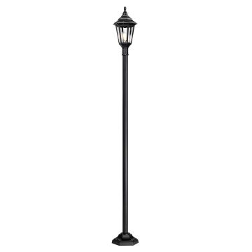 1 Light Lamp Post - Textured Black