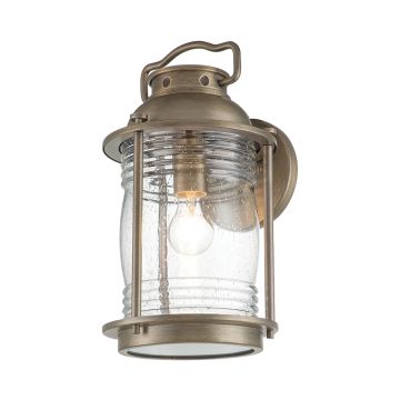 1 Light Large Wall Lantern - Burnished Bronze