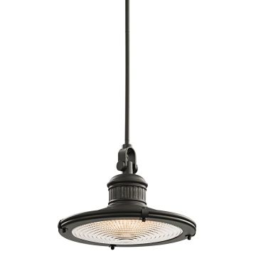 1 Light Large Pendant - Olde Bronze - Oil Rubbed Bronze