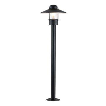 1 Light Bollard - Textured Black