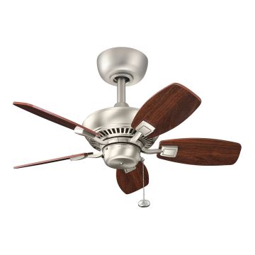 30in / 76cm Fan - Brushed Nickel