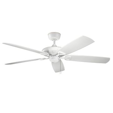 60in / 152cm Fan - Matte White