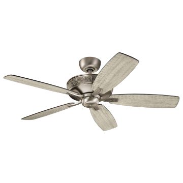 52in / 132cm Fan - Burnished Antique Pewter