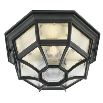 1 Light Ceiling Light - Textured Black