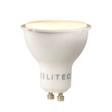 Gu10 LED Lamp - White Plastic