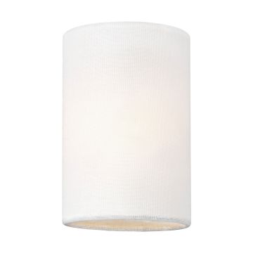 Ivory Linen. A Tall Drum Clip Shade, As Seen On The Brianna Range. - Ivory Linen