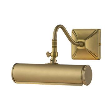 1 Light Small Picture Light - Brushed Brass