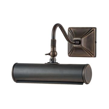 1 Light Small Picture Light - Dark Bronze