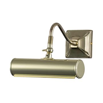 1 Light Small Picture Light - Polished Brass