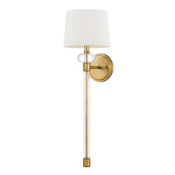 1 Light Wall Light - Aged Brass