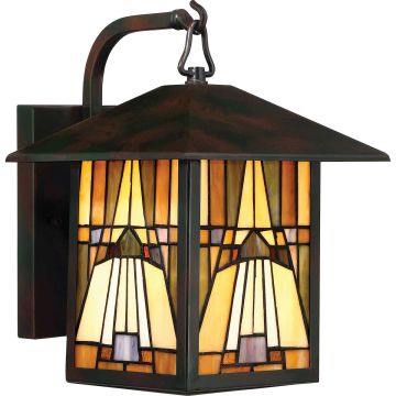 1 Light Outdoor Medium Wall Lantern - Vintage Bronze