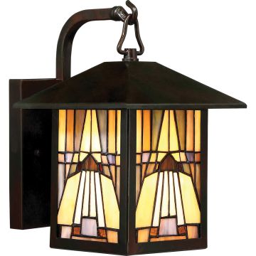 1 Light Outdoor Small Wall Lantern - Vintage Bronze