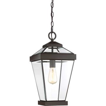 1 Light Large Chain Lantern - Dark Brown