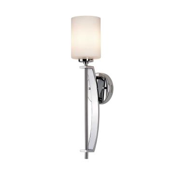 1 Light Large Wall Light - Polished Chrome