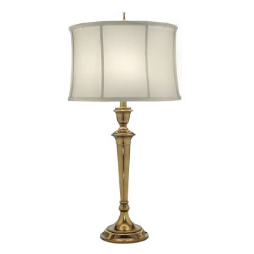 1 Light Table Lamp - Burnished Brass - Burnished Brass