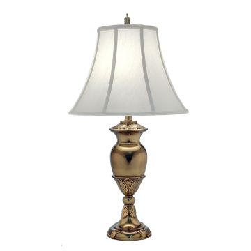 1 Light Table Lamp - Burnished Brass