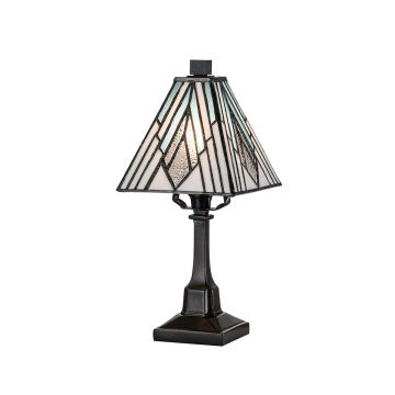 1 Light Small Table Lamp - Grey Bronze