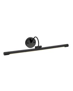 1 Light Large LED Picture Light - Black