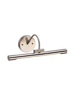 1 Light Small LED Picture Light - Brushed Nickel