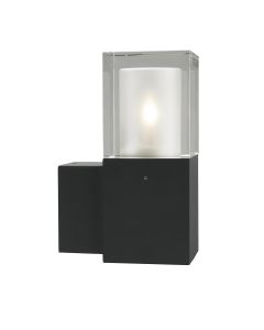 1 Light Wall Light - Textured Black