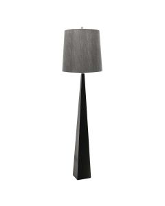 1 Light Floor Lamp - Black - Black