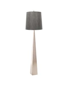 1 Light Floor Lamp - Polished Nickel - Polished Nickel