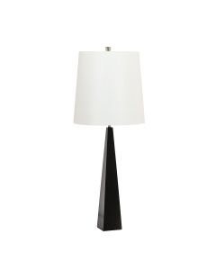 1 Light Table Lamp - Black - Black