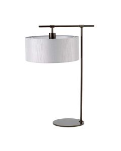 1 Light Table Lamp - Dark Brown - Dark Brown