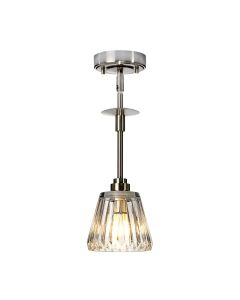 1 Light Pendant - Brushed Nickel