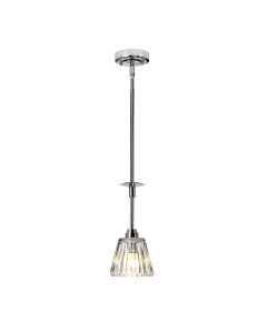 1 Light Pendant - Polished Chrome