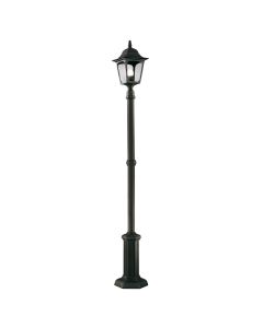 1 Light Lamp Post - Textured Black