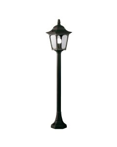 1 Light Mini Pillar Lantern - Textured Black