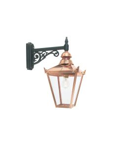 1 Light Down Wall Lantern - Copper