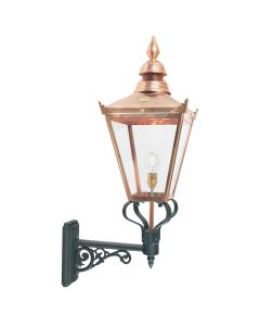 1 Light Grande Up Wall Lantern - Copper