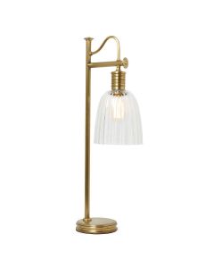 1 Light Table Lamp - Aged Brass