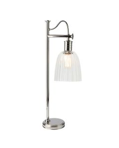 1 Light Table Lamp - Polished Nickel