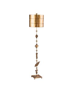 1 Light Floor Lamp - Aged Gold