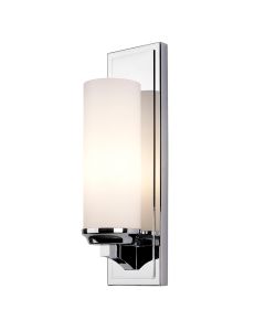 1 Light Large Wall Light - Polished Chrome